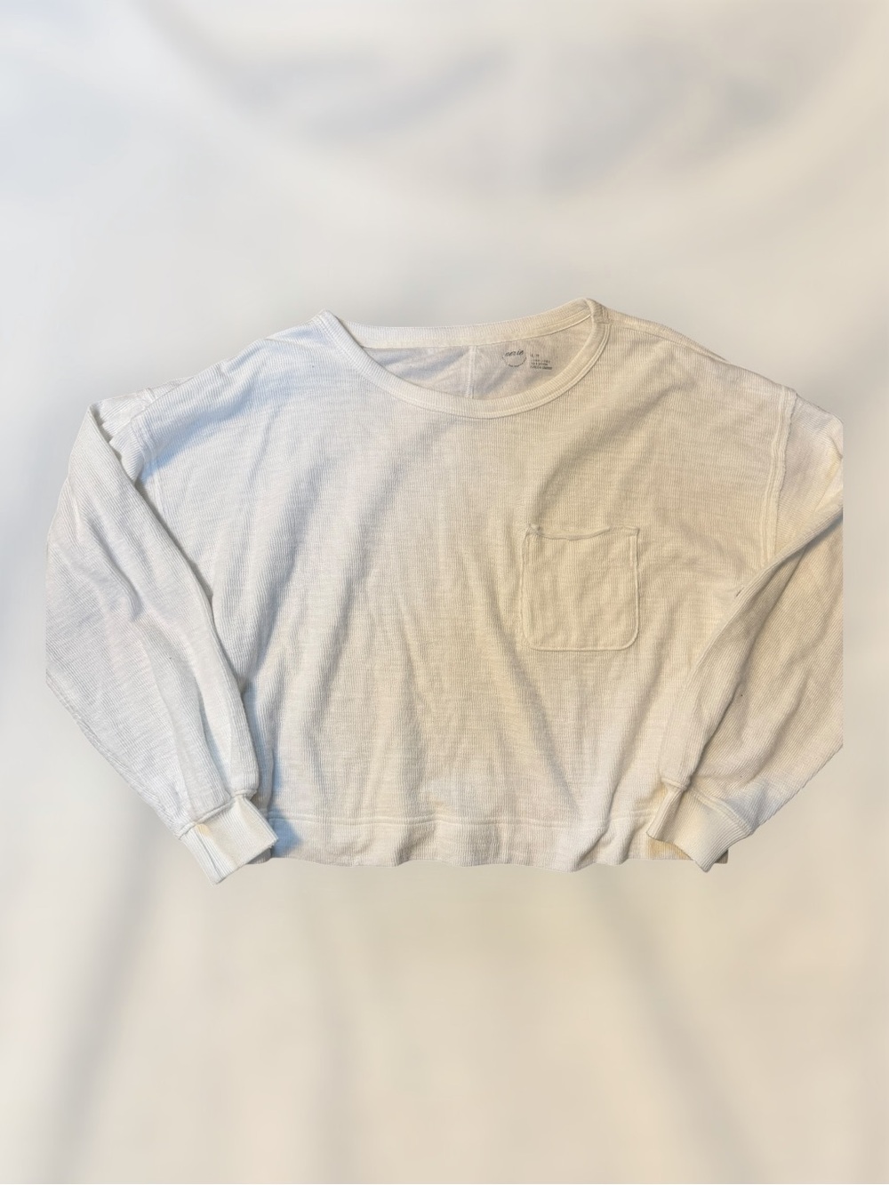 NWOT Aeri knit long sleeve top